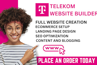 do telekom website design, as a telekom homepage designer homepage baukasten