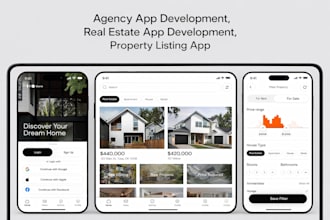 do agency app development, real estate app development, property listing app