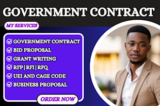 find rfp write bid proposal, winning government contract, rfq, response to rfp