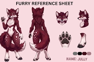 furry reference sheet fursona ref sheet  anthro oc furry ref sheet oc furry oc