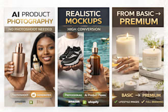create stunning ai product photography, ai product photoshoot