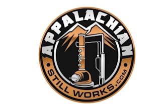 make rugged logo for a welder that works with distilleries