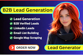do b2b lead generation, lead scraping, and targeted email list building