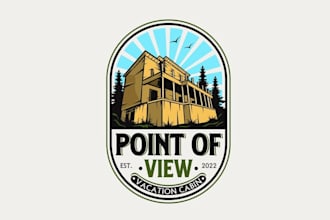 make modern spectacular logo for our cabin vacation rental