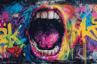 do illustration expresionism art, graffity, abstract