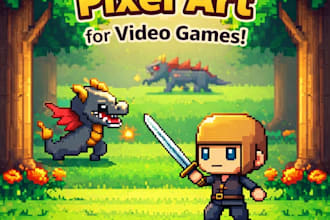 develop a 2d pixel art game for android and PC