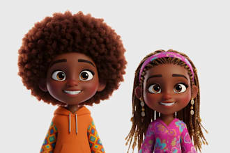 create 3d ai avatar, pixar style cartoon character from your photo