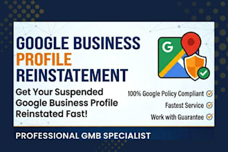 reinstate google business profile and fix suspension