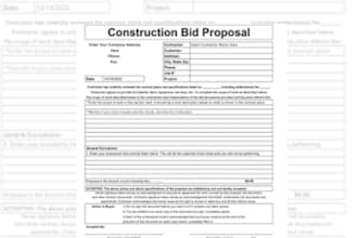 construction business plan, proposal pitch deck  rfp grant expert biding rfp itt