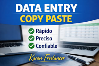 haré entrada de datos escritura y tareas básicas