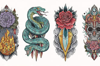 create custom tattoo design