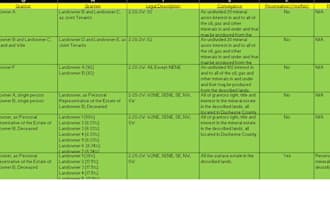 prepare a professional land title runsheet and chain of title