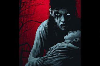 make a dark horror and fantasy horror character