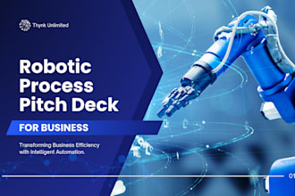create robotics pitch deck ai automation startup deck fundraising investor deck