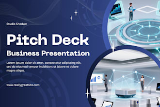design ar VR pitch deck augmented reality startup spatial computing pitch deck