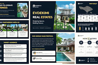 create real estate investor pitch deck for property investment using powerpoint