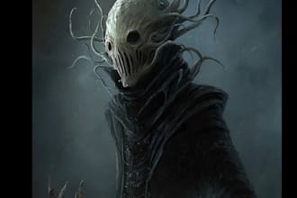 fantasy horror and fantasy horror character