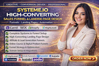 build systeme io website, systeme io sales funnel, systeme io landing page