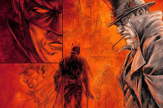 comic book illustration, comic graphic novel