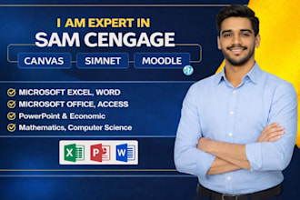 do your sam cengage, capstone, simnet projects in ms access, word, ppt