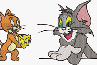 do professional embroidery digitizing for any logo or design in 4 hours