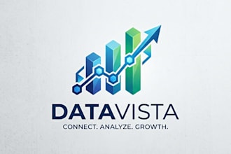 design a modern and professional data logo for your brand