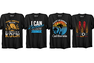 t shirt design and t shirt logo design