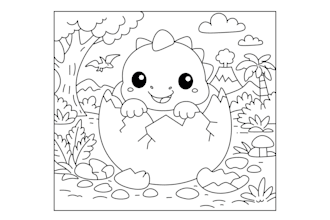 create illustration line art for you