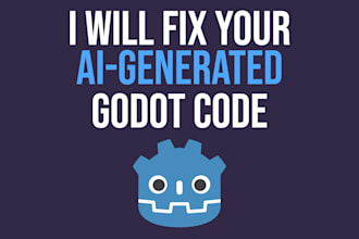 fix and improve your ai generated vibecode godot 2d code