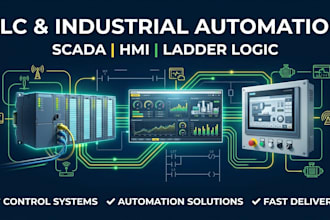 design plc, scada and industrial automation systems