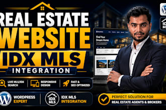 build idx website and real estate investor website for realtors