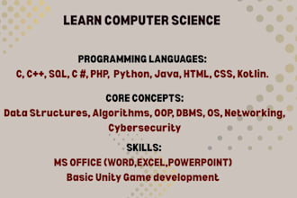 teach you high level programming languages