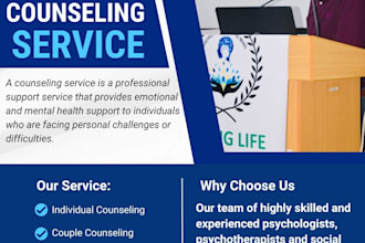 provide mental health services counseling, psychotherapy
