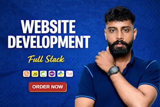 create full stack  website with latest technologies