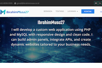 develop a responsive PHP websites