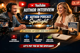 youtube author interview author podcast spotlight