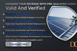 solar leads and targeted solar leads business