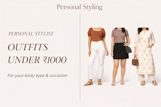 suggest perfect outfits for your body, budget and occasion