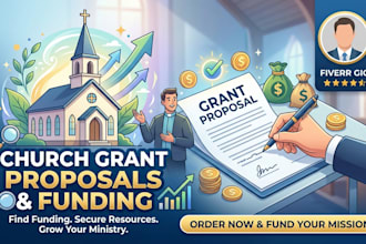write church grant proposals and find funding for your ministry