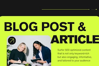 write surfer SEO optimised german articles and blog posts