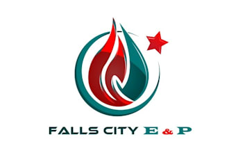 do iconic logo for an oil exploration and production company