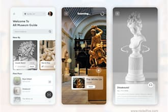 augmented reality app vr app camera app unity arcore arkit web ar lidar scanner