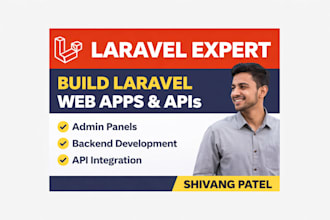 develop laravel web application or admin panel with livewire