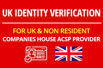 do uk identity verification companies house as a certified acsp provider