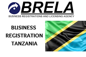 register your company in tanzania through brela