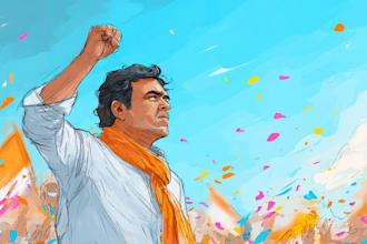 draw a political cartoon caricatures with creative satire