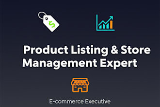 be your shopify store manager, manage your shopify store