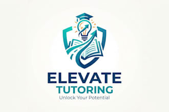 design a professional and engaging educational tutoring logo