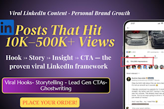 create viral linkedin posts that build your personal brand authority