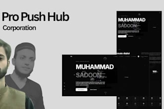 build modern portfolio website